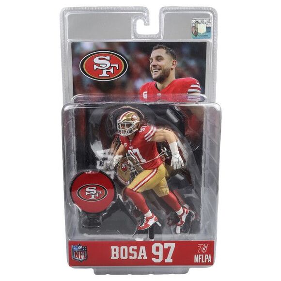 Nick Bosa (San Francisco 49ers) NFL 7" Posed Figure McFarlane - Picture 4 of 4